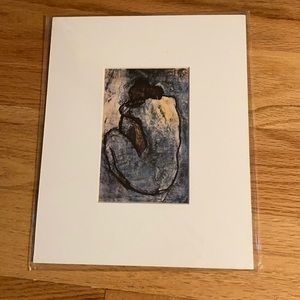 Hand Painted Nude Lady Fame